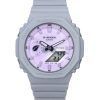 カシオ G-Shock ネイチャーズカラーシリーズ アナログ デジタル パープル ダイヤル クォーツ GMA-S2100NC-8A 200M レディース腕時計
