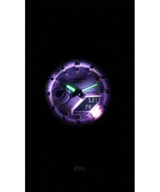 カシオ G-Shock ネイチャーズカラーシリーズ アナログ デジタル パープル ダイヤル クォーツ GMA-S2100NC-8A 200M レディース腕時計