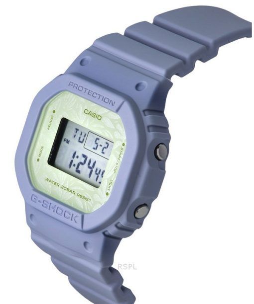 カシオ G-Shock ネイチャーズカラーシリーズ デジタル バイオベース樹脂ストラップ クォーツ GMD-S5600NC-2 200M レディース腕時計