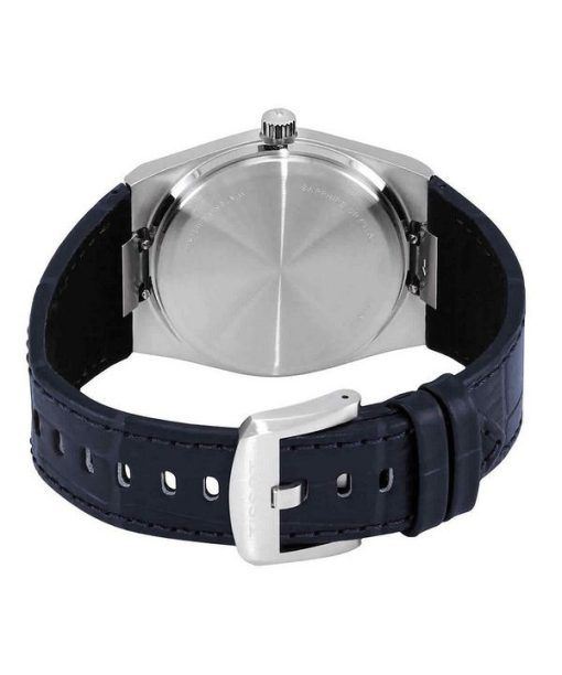 ティソ T-クラシック PRX レザーストラップ ブルー ダイヤル クォーツ T137.410.16.041.00 100M メンズ腕時計