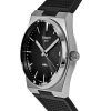 ティソ T-クラシック PRX ラバーストラップ ブラック ダイヤル クォーツ T137.410.17.051.00 100M メンズ腕時計