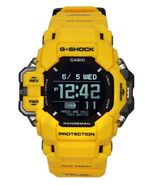 カシオ G-Shock マスターオブG-ランド レンジマン デジタル スマートフォンリンク ソーラー GPR-H1000-9 200M メンズ腕時計