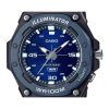 カシオ スタンダード アナログ 樹脂ストラップ ブルー ダイヤル クォーツ MW-620H-2AV 100M メンズ腕時計