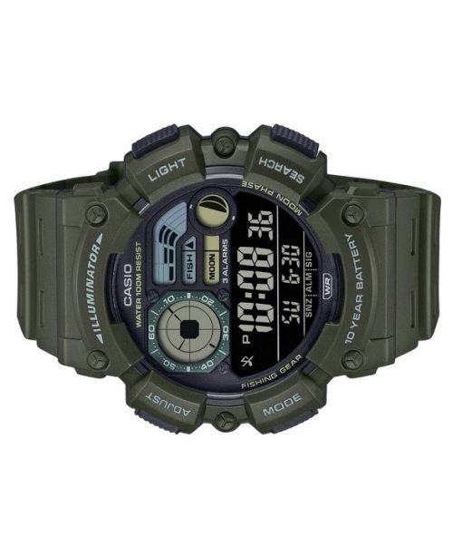 カシオ デジタル 樹脂ストラップ クォーツ WS-1500H-3BV 100M メンズ腕時計