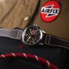 AVI-8 スピットファイア ロック クロノグラフ エアフィックス エディション レイヴン ブラック ダイヤル クォーツ AV-4089-09 メンズ 腕時計
