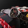 AVI-8 スピットファイア ロック クロノグラフ エアフィックス エディション レイヴン ブラック ダイヤル クォーツ AV-4089-09 メンズ 腕時計