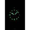 Fossil ブルー GMT シリコンストラップ ブラックダイヤル クォーツ FS6036 100M メンズ腕時計