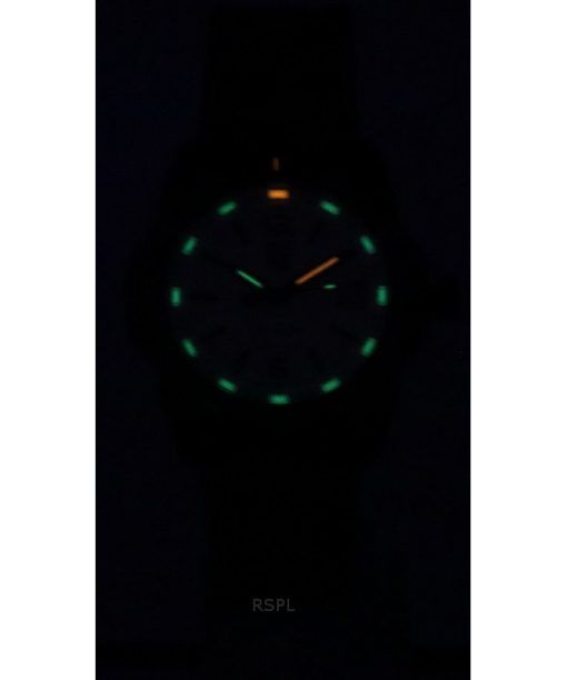 ルミノックス パシフィック ダイバー リップル ラバーストラップ ホワイト ダイヤル クォーツ XS.3127M 200M メンズ腕時計