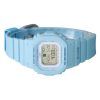カシオ G-Shock G-Lide デジタル ライトブルー バイオベース樹脂ストラップ クォーツ GLX-S5600-2 200M レディース腕時計