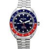 ブローバ オーシャノグラファー GMT ステンレススチール ブルーダイヤル 自動巻き ダイバーズ 96B405 200M メンズ腕時計