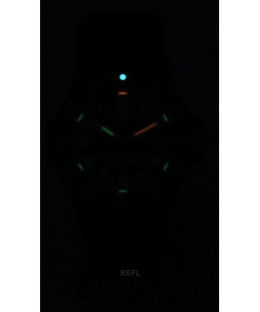 ルミノックス レザーバック シータートル シリコンストラップ ブラック ダイヤル クォーツ XS.0301.L 100M メンズ腕時計