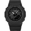 カシオ G-Shock アナログ デジタル バイオベース樹脂 ブラック ダイヤル クォーツ GMA-P2100BB-1A 200M レディース腕時計