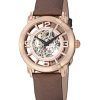 リニューアルされた Stuhrling オリジナル ウィンチェスター オートマチック スケルトン ダイヤル 156.124T14 レディース腕時計