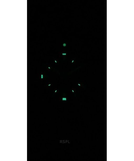 Edox スカイダイバー 限定版 レザーストラップ グレー文字盤 自動巻き ダイバーズ 80126 3VIN GDN 300M メンズ腕時計