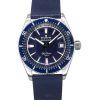 Edox Skydiver Limited Special ブルーダイヤル 自動巻きダイバーズ 80131 3BUC BUICO 300M メンズ腕時計 予備ストラップ付き