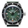 Edox スカイダイバー スペシャルエディション グリーンダイヤル 自動巻きダイバーズ 801313NCVI 300M メンズ腕時計 予備ストラップ付き