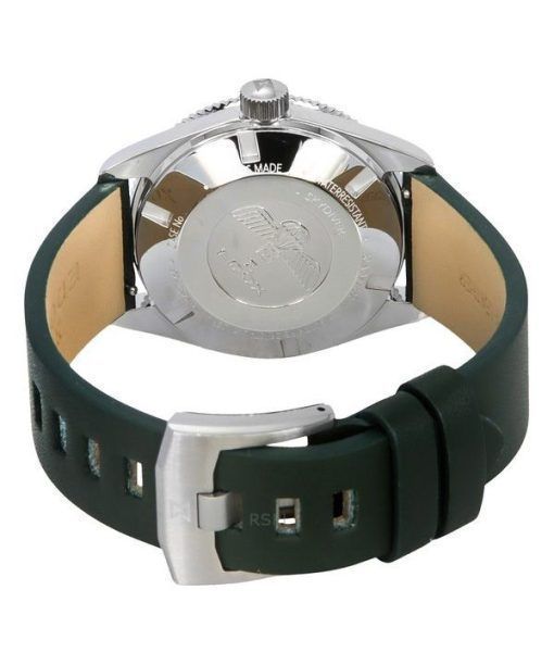 Edox スカイダイバー スペシャルエディション グリーンダイヤル 自動巻きダイバーズ 801313NCVI 300M メンズ腕時計 予備ストラップ付き