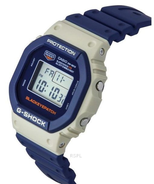 カシオ G-Shock デジタル BlackEyePatch コラボレーション バイオベース樹脂ストラップ クォーツ DW-5610BEP-2 200M メンズ腕時計