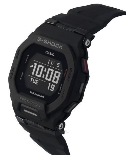 カシオ G-Shock G-Squad デジタル スマートフォンリンク ブラック 樹脂ストラップ クォーツ GBD-200-1 200M メンズ腕時計