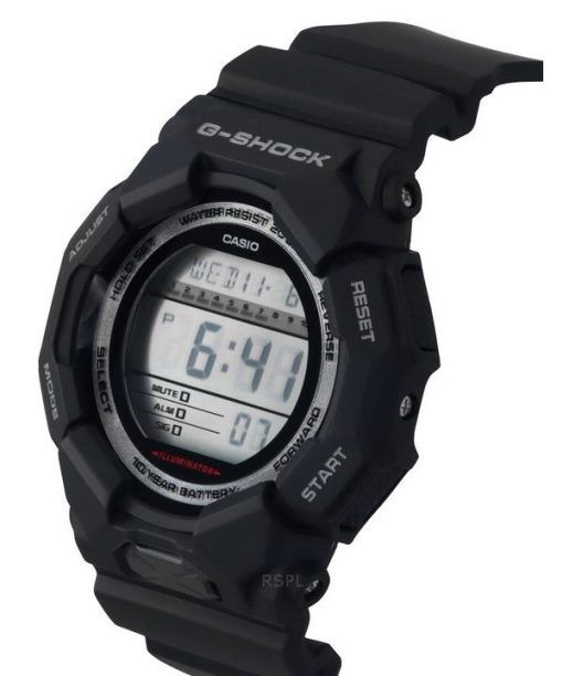 カシオ G-Shock デジタル バイオベース ブラック 樹脂ストラップ ブラック ダイヤル クォーツ GD-010-1 200M メンズ腕時計