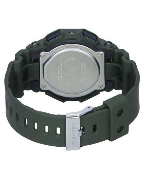 カシオ G-Shock デジタル バイオベース グリーン 樹脂ストラップ ブラック ダイヤル クォーツ GD-010-3 200M メンズ腕時計