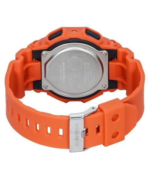 カシオ G-Shock デジタル バイオベース オレンジ 樹脂ストラップ ブラック ダイヤル クォーツ GD-010-4 200M メンズ腕時計