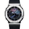 カシオ G-Shock アナログ デジタル レインボー ブリック ウォール マルチカラー ダイヤル クォーツ GM-2100RW-1A 200M メンズ 腕時計