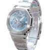 カシオ G-Shock G-Steel アナログ デジタル ステンレススチール ライトブルー ダイヤル クォーツ GM-2110D-2A 200M メンズ腕時計