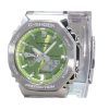 カシオ G-Shock G-Steel アナログ デジタル グリーン ダイヤル クォーツ GM-2110D-3A 200M メンズ 腕時計