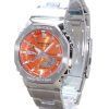 カシオ G-Shock G-Steel アナログ デジタル オレンジ ダイヤル クォーツ GM-2110D-4A 200M メンズ腕時計