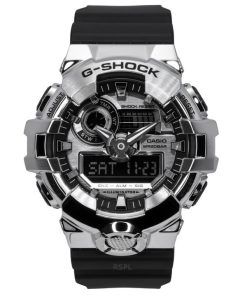 カシオ G-Shock G-Steel アナログ デジタル 樹脂ストラップ シルバー ダイヤル クォーツ GM-700-1A 200M メンズ腕時計