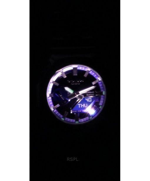 カシオ G-Shock アナログ デジタル フルメタル スマートフォンリンク ブルー ダイヤル ソーラー GM-B2100AD-2A 200M メンズ腕時計