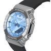 カシオ G-Shock アナログ デジタル バイオベース樹脂ストラップ ライトブルー ダイヤル クォーツ GM-S2110-2A 200M レディース腕時計