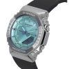 カシオ G-Shock アナログ デジタル バイオベース樹脂ストラップ ライトグリーン ダイヤル クォーツ GM-S2110-3A 200M レディース腕時計