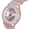 カシオ G-Shock アナログ デジタル バイオベース樹脂ストラップ ピンク ダイヤル クォーツ GMA-P2100ST-4A 200M レディース腕時計