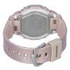 カシオ G-Shock アナログ デジタル バイオベース樹脂ストラップ ピンク ダイヤル クォーツ GMA-P2100ST-4A 200M レディース腕時計