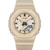 カシオ G-Shock アナログ デジタル バイオベース樹脂ストラップ ローズゴールド ダイヤル クォーツ GMA-P2100ST-9A 200M レディース腕時計