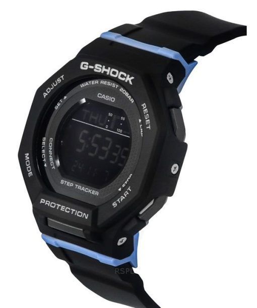 カシオ G-Shock G-Squad デジタル スマートフォンリンク バイオベース樹脂ストラップ クォーツ GMD-B300-1 200M レディース腕時計