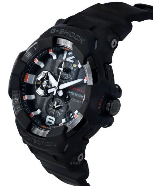 カシオ G-Shock Master Of G-Air グラビティマスター アナログ スマートフォンリンク ブラック ダイヤル ソーラー GR-B300EC-1A 200M メンズ腕時計