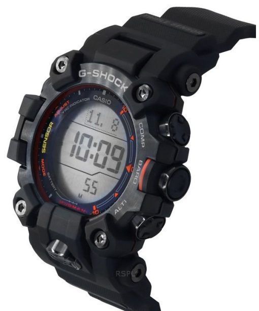 カシオ G-Shock マスターオブGランド マッドマン デジタル バイオベース樹脂ストラップ ソーラー GW-9500MEC-1 200M メンズ腕時計