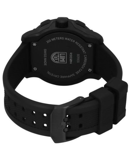 ルミノックス RECON ポイントマン ヘリテージ ラバー＆ナイロンストラップ ブラックダイヤル クォーツ XL.8825.H.SET 100M メンズ腕時計