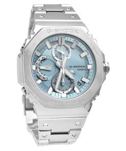 カシオ G-Shock フルメタル アナログ クロノグラフ スマートフォンリンク アイスブルー ダイヤル タフソーラー GMC-B2100AD-2A 200M メンズ腕時計