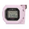 カシオ G-Shock ITZY コラボレーション デジタル ピンク バイオベース樹脂ストラップ クォーツ GMD-S5610IT-4B 200M レディース腕時計
