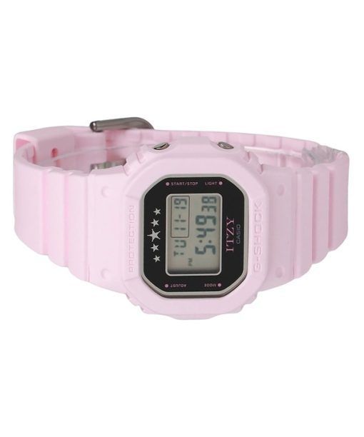カシオ G-Shock ITZY コラボレーション デジタル ピンク バイオベース樹脂ストラップ クォーツ GMD-S5610IT-4B 200M レディース腕時計
