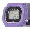 カシオ G-Shock ITZY コラボレーション デジタル バイオレット バイオベース樹脂ストラップ クォーツ GMD-S5610IT-6 200M レディース腕時計