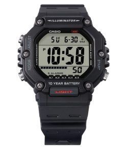 カシオ デジタル 樹脂ストラップ クォーツ AE-1600H-1AV 100M メンズ腕時計