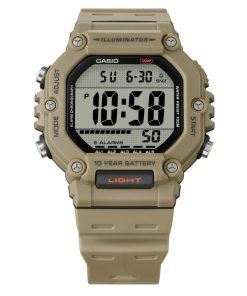 カシオ デジタル 樹脂ストラップ クォーツ AE-1600H-5AV 100M メンズ腕時計