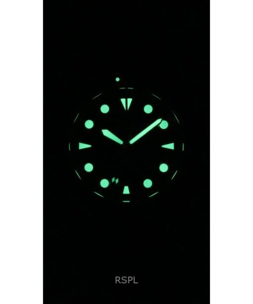 Fossil Breaker シリコンストラップ ブラックダイヤル クォーツ ダイバーズ FS6062 200M メンズ腕時計