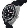Fossil Breaker シリコンストラップ ブラックダイヤル クォーツ ダイバーズ FS6062 200M メンズ腕時計