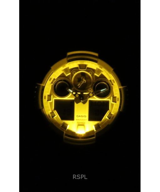 カシオ G-Shock アナログ デジタル 柴犬 樹脂ストラップ ブラウン ダイヤル クォーツ GA-100SHB-5A 200M メンズ腕時計